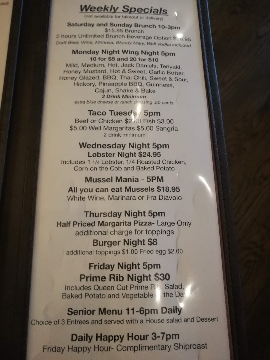 O'Neill's Maspeth Menu - Image 6